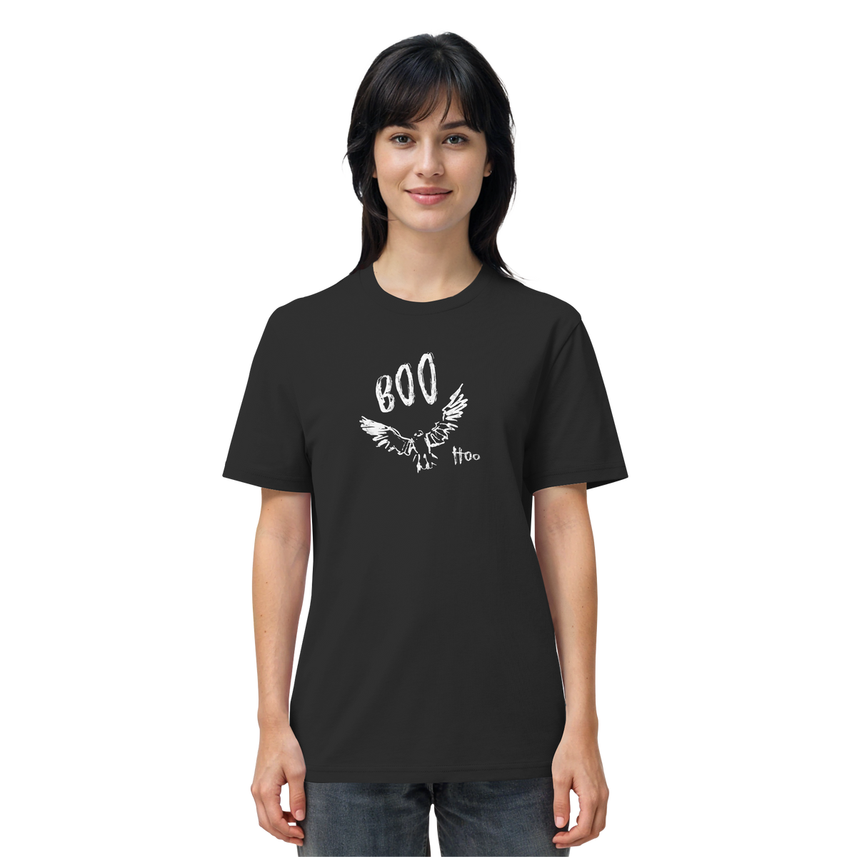 Boo Hoo! Fliegende Eule  - Organic Shirt