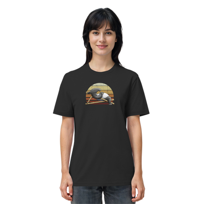 Lässiger Retro Sundown Tapir - Organic Shirt