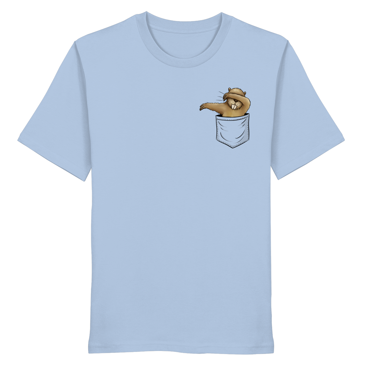 Dabbender Biber in Deiner Tasche - Organic Shirt