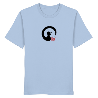 Moin kreischende japanische Enso Möwe - Organic Shirt