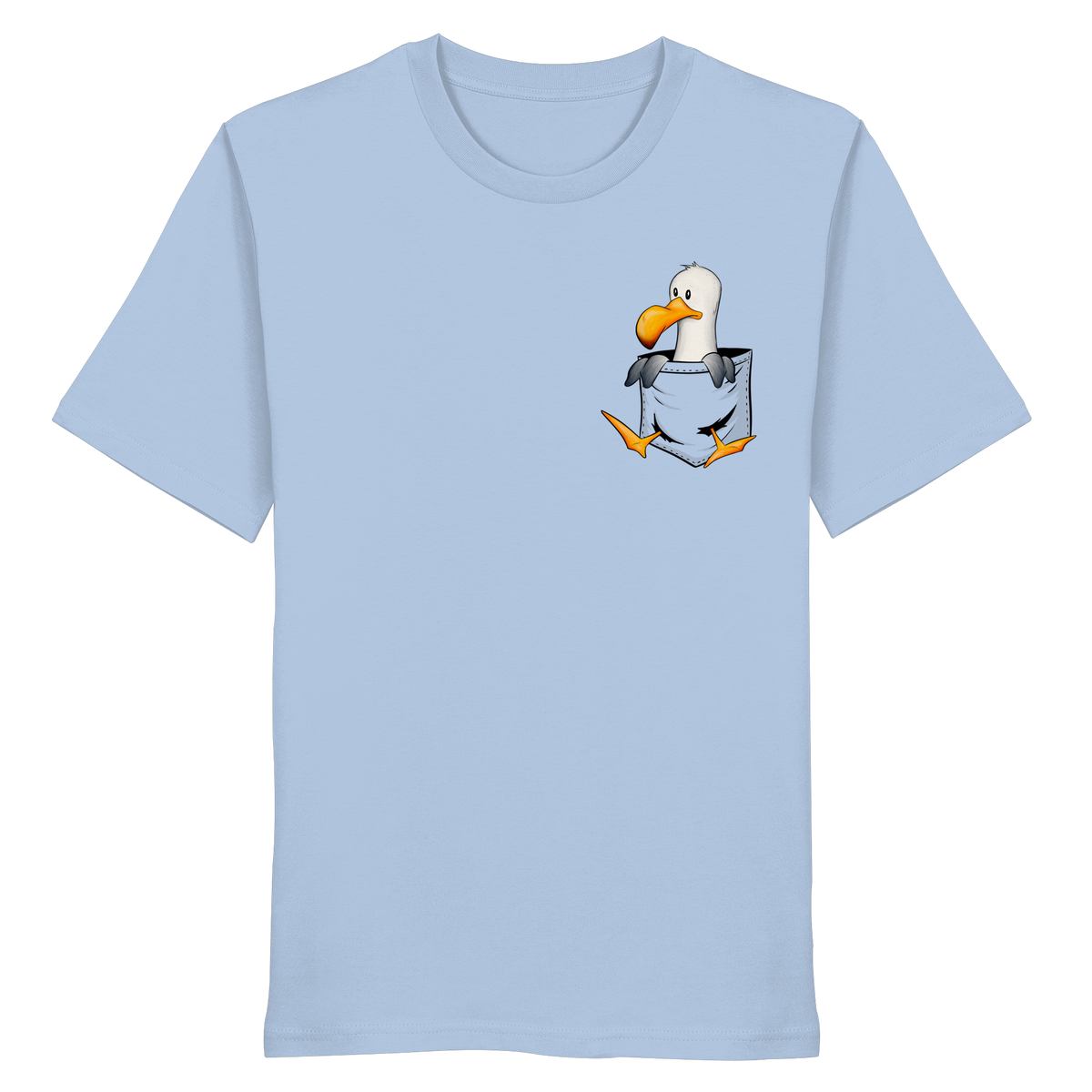 Kleine Möwe In Deiner Tasche - Organic Shirt