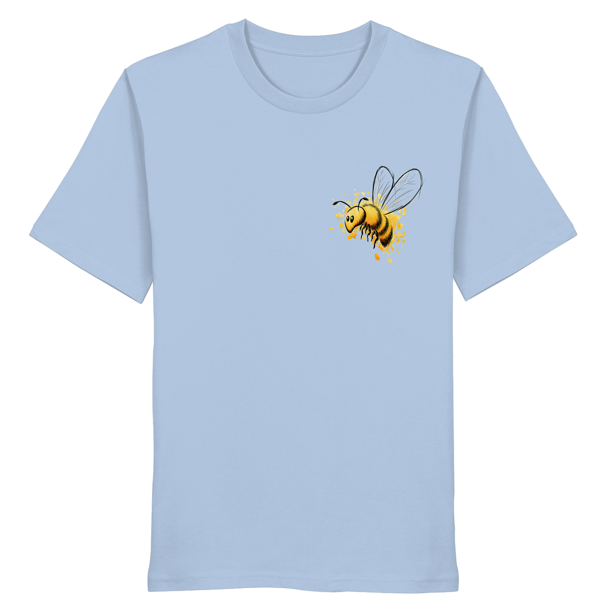 Lässige kleine Honig-Biene - Organic Shirt