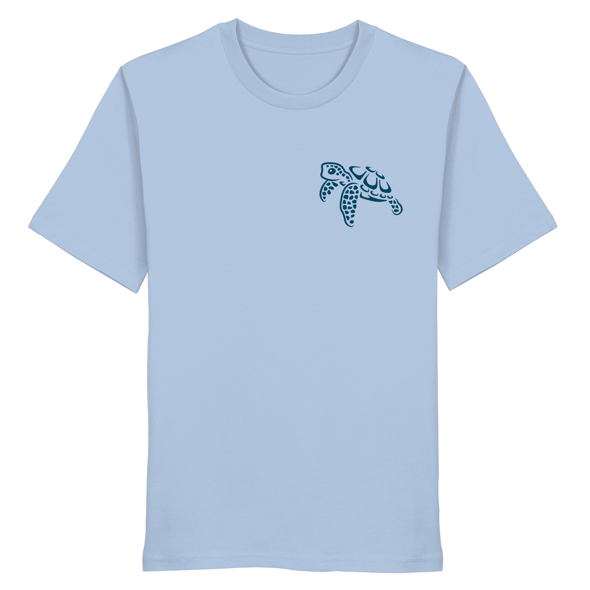 Lässig lustige Wasserschildkröte - Organic Shirt