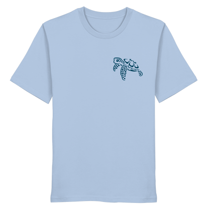 Lässig lustige Wasserschildkröte - Organic Shirt