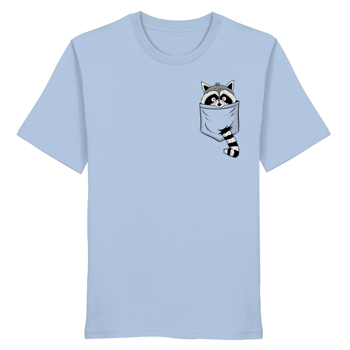 Waschbär in Deiner Tasche - Organic Shirt