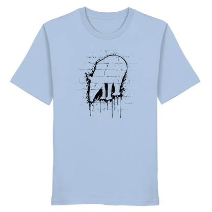 Urban Street Art Tapir Silhouette - Organic Shirt