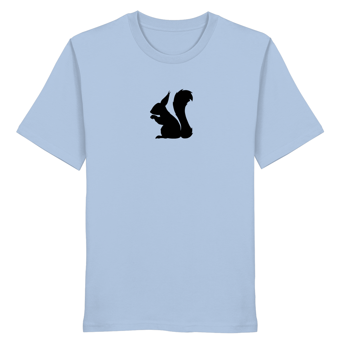 Eichhörnchen Silhouette - Organic Shirt
