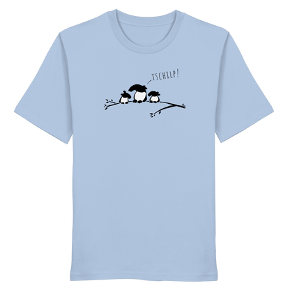 Drei kleine Tapir-Vögel - Organic Shirt