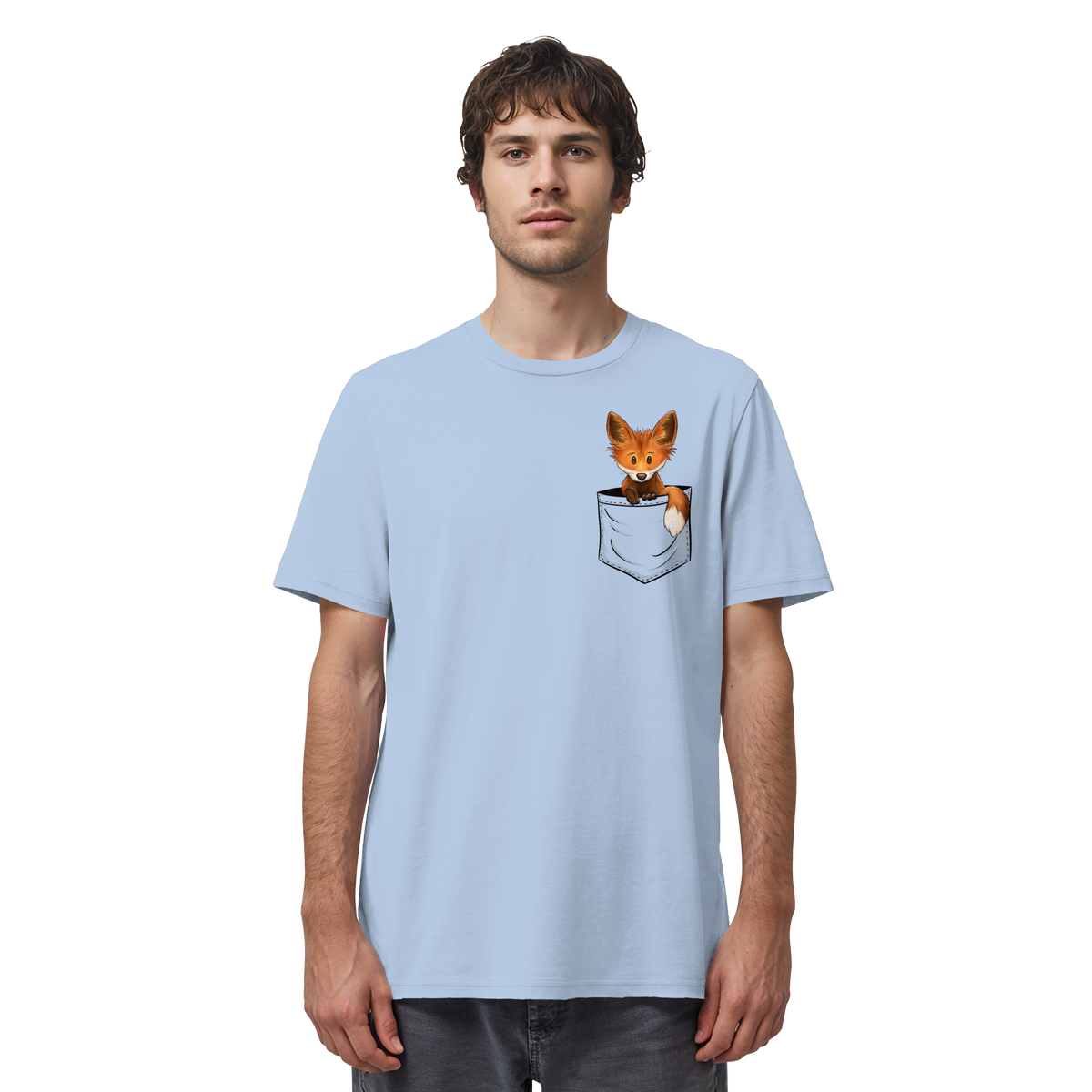 Funky Fuchs in der Tasche - Organic Shirt