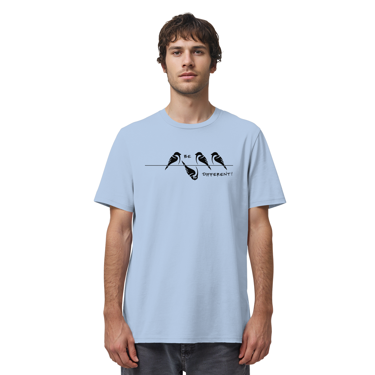 Sei anders, kleiner Spatz - Organic Shirt