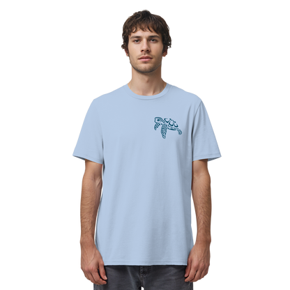 Lässig lustige Wasserschildkröte - Organic Shirt