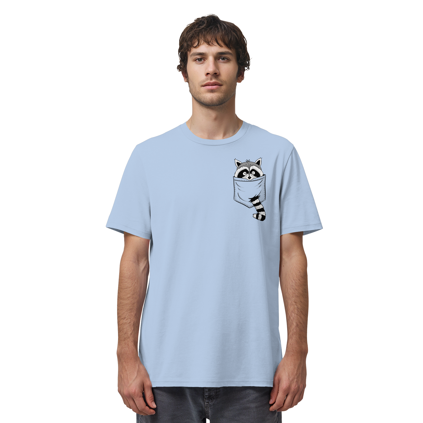 Waschbär in Deiner Tasche - Organic Shirt