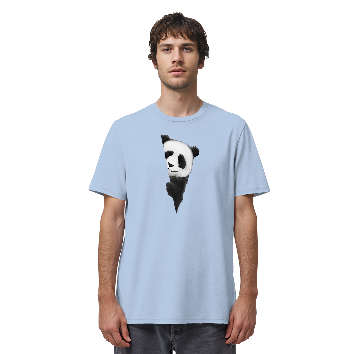 Panda Bär Illustration - Organic Shirt
