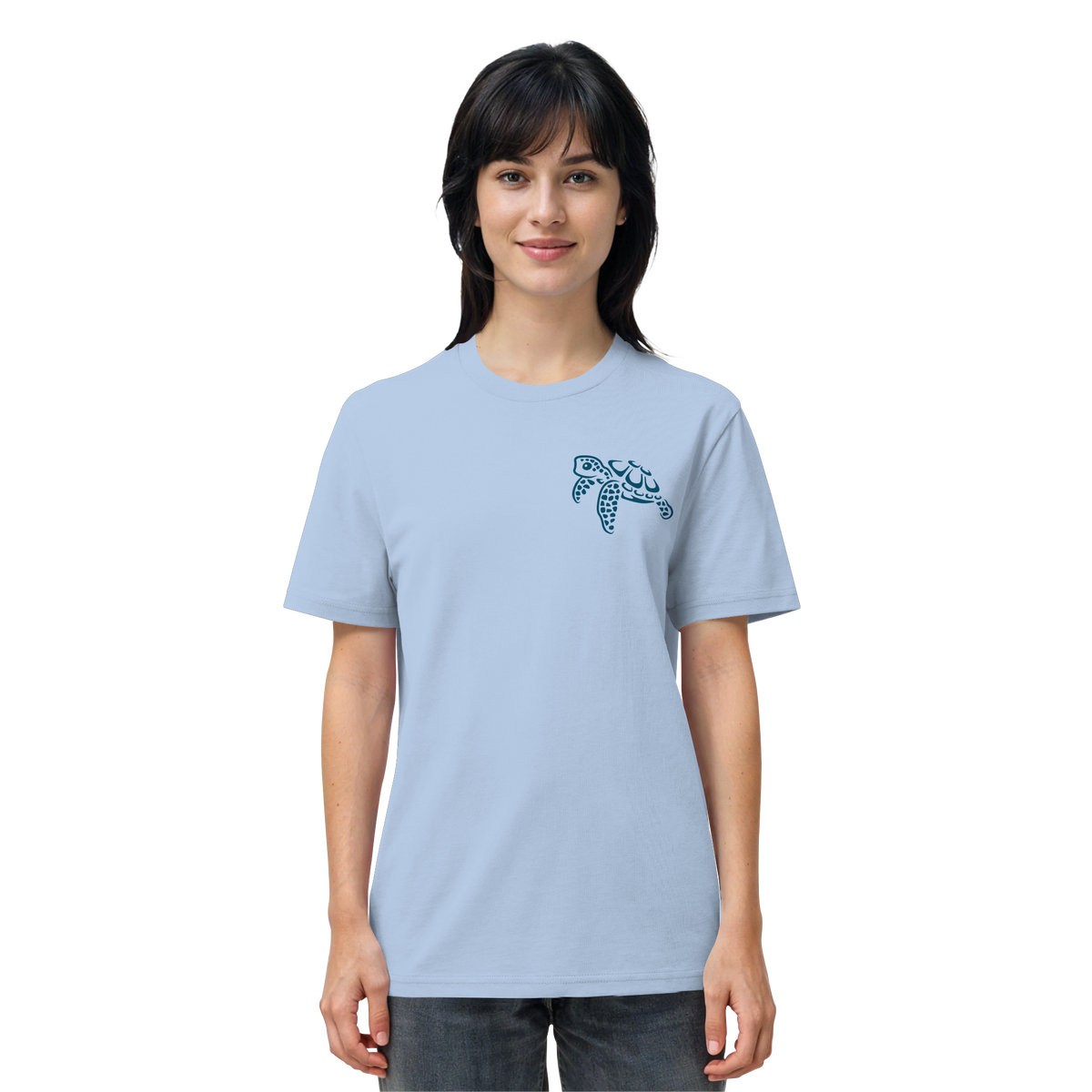 Lässig lustige Wasserschildkröte - Organic Shirt