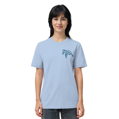 Lässig lustige Wasserschildkröte - Organic Shirt