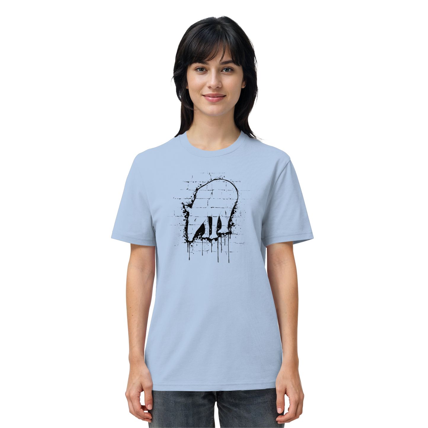 Urban Street Art Tapir Silhouette - Organic Shirt