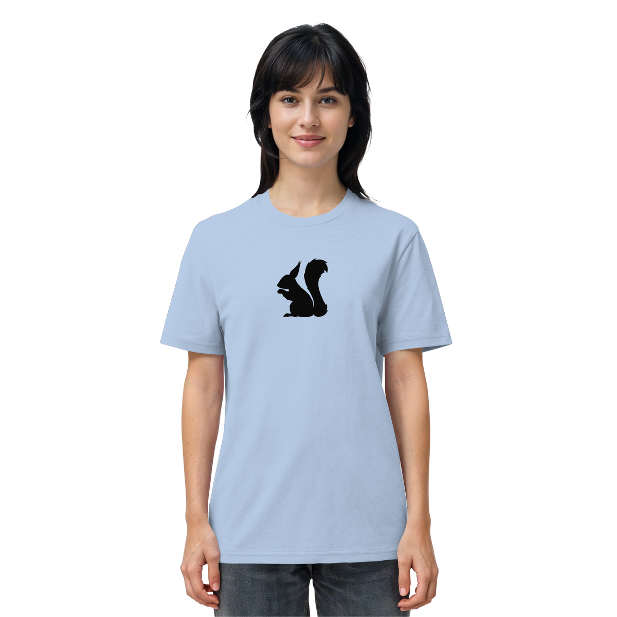 Eichhörnchen Silhouette - Organic Shirt