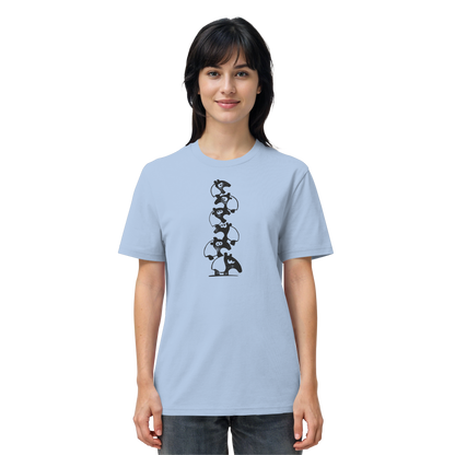 Lustiger Haufen aus Schabracken-Tapiren - Organic Shirt