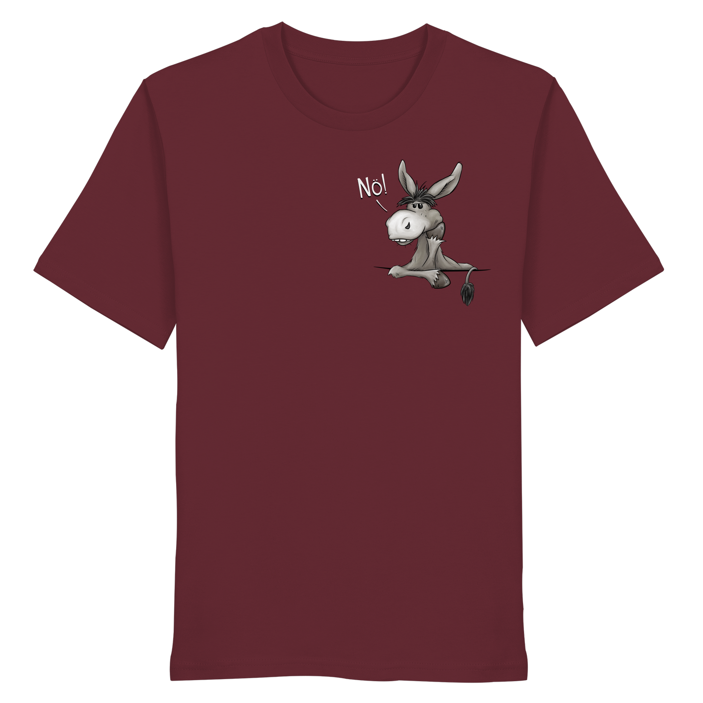 Nö! Störrischer Esel - Organic Shirt
