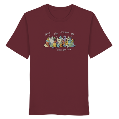 Nope, Nee, Nö Katzen - Organic Shirt