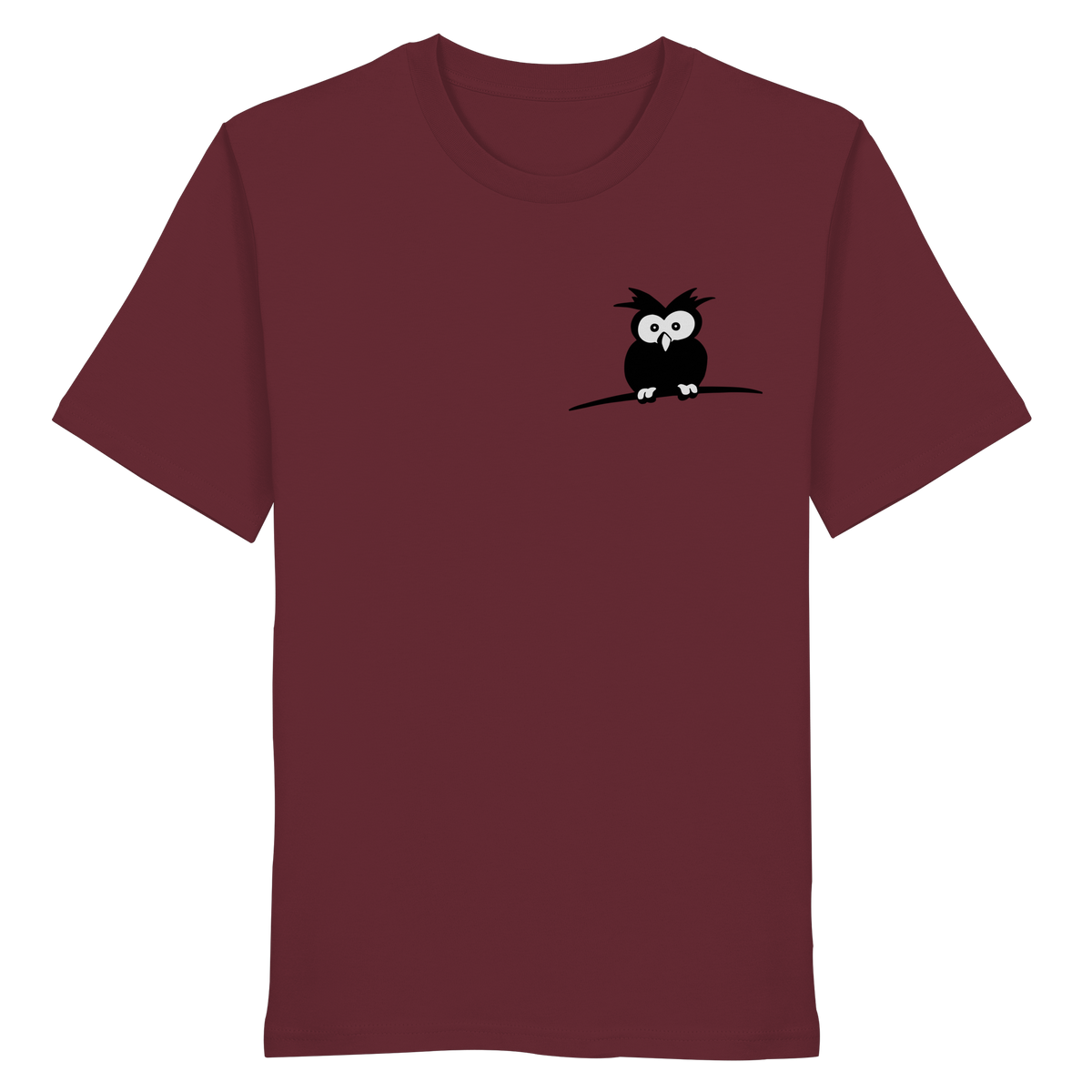 Kleine struppige Eule - Organic Shirt