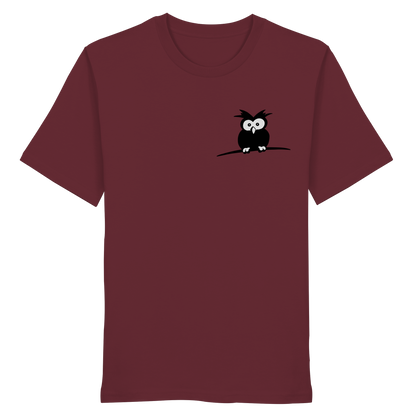 Kleine struppige Eule - Organic Shirt
