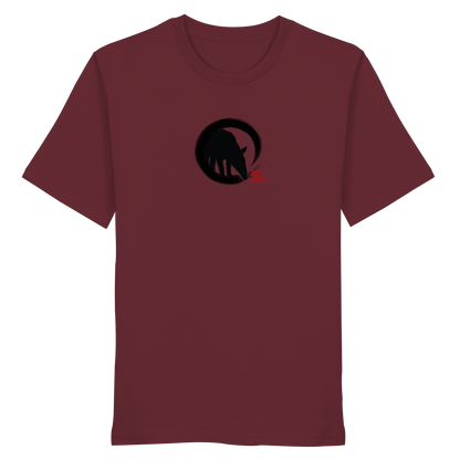 Zen Tapir im japanischen Enso Kreis - Organic Shirt