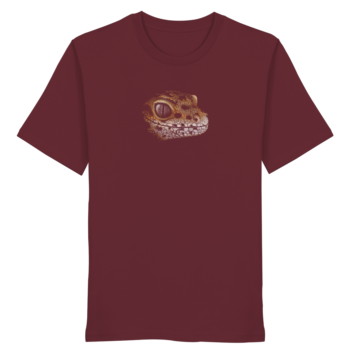Leopard Gecko Skizze Kritzelkunst - Organic Shirt