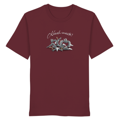 Kraah-masté! Yoga Raben Krähen - Organic Shirt