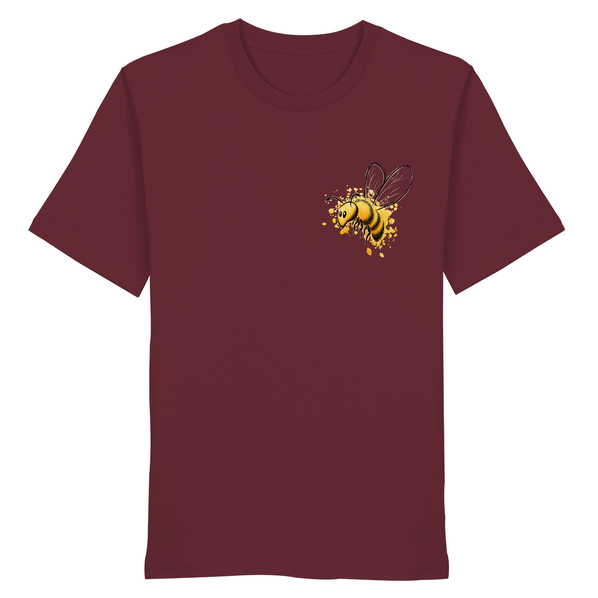 Lässige kleine Honig-Biene - Organic Shirt