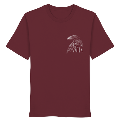 Rabenvater schwarzer Rabe Krähe - Organic Shirt