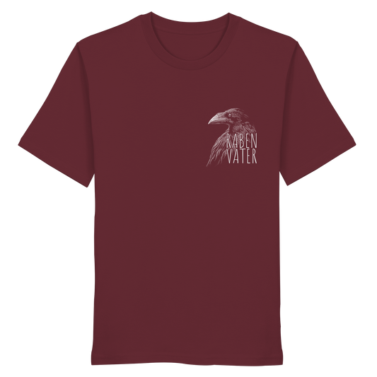 Rabenvater schwarzer Rabe Krähe - Organic Shirt