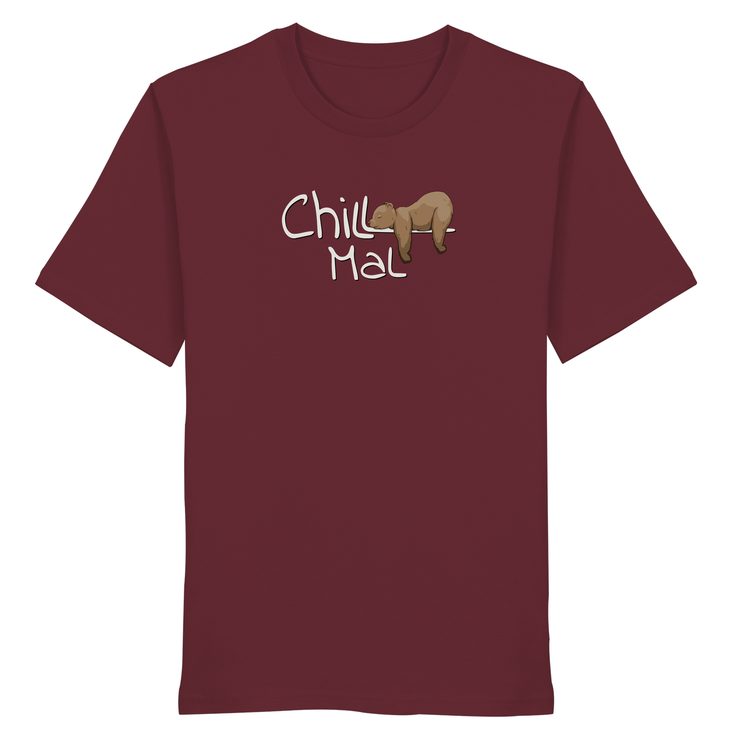 Chill Mal schläfriger Braunbär - Organic Shirt