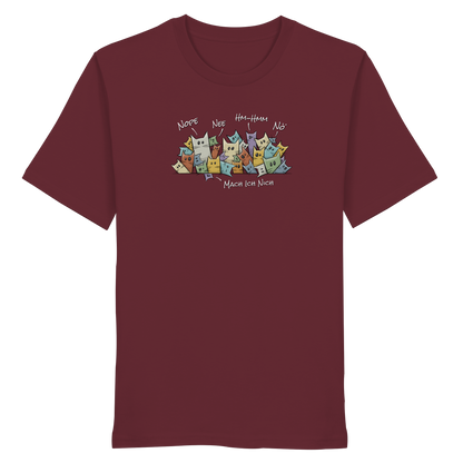 Nope, Nee, Nö Katzen - Organic Shirt