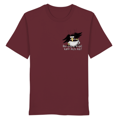 Der frühe Vogel kann mich mal | Kaffee Rabe - Organic Shirt