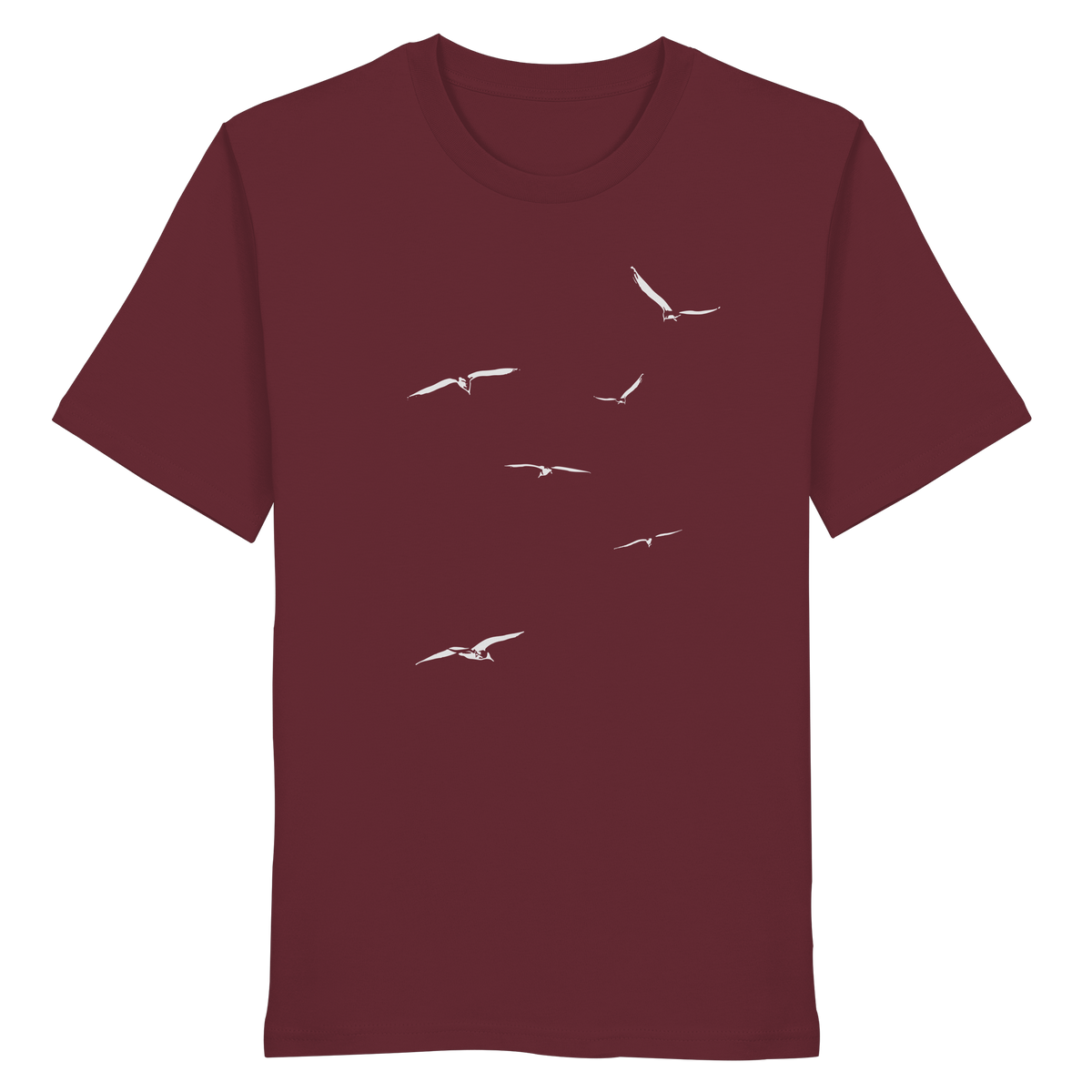 Vogelschwarm – Traum vom Fliegen - Organic Shirt