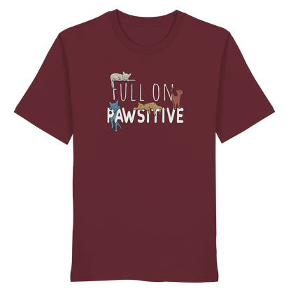 Full On Pawsitive! Gechillte Katzen - Organic Shirt