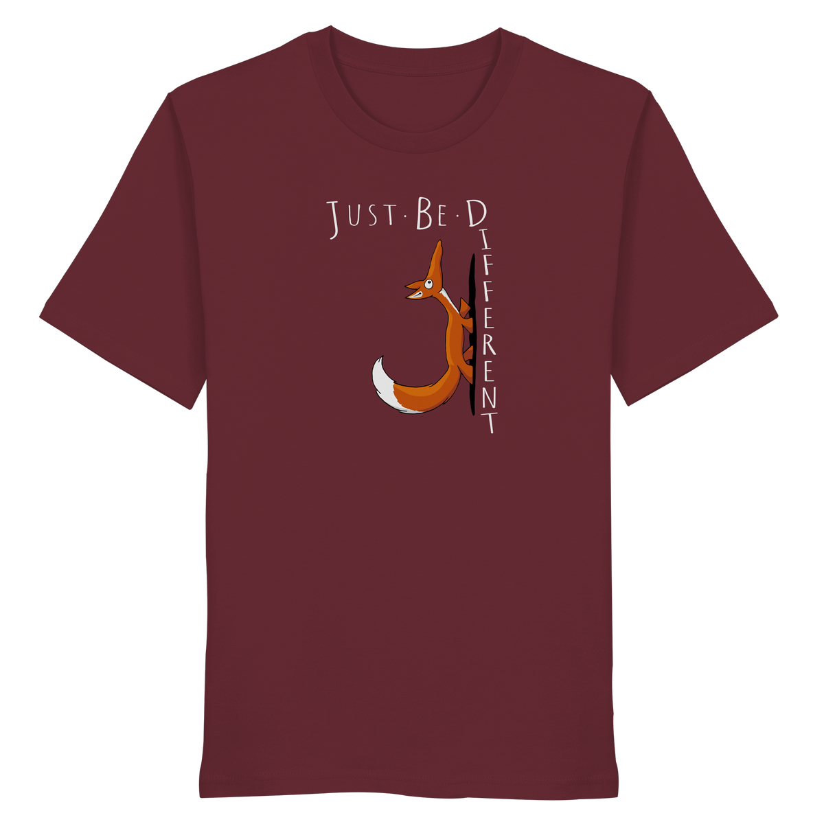 Just Be Different | Sei Anders, kleiner Fuchs - Organic Shirt