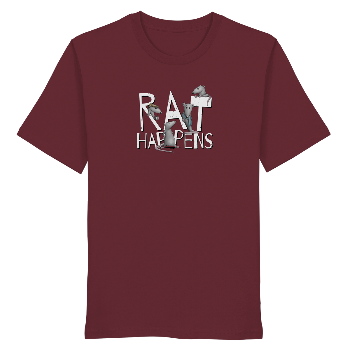 Rat Happens Ratten - Organic Shirt
