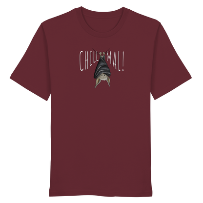 Chill Mal gemütliche Fledermaus - Organic Shirt