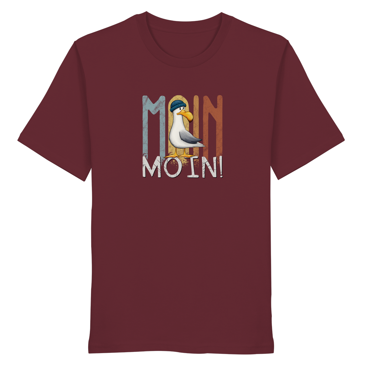 Moin Moin norddeutsche Möwe - Organic Shirt