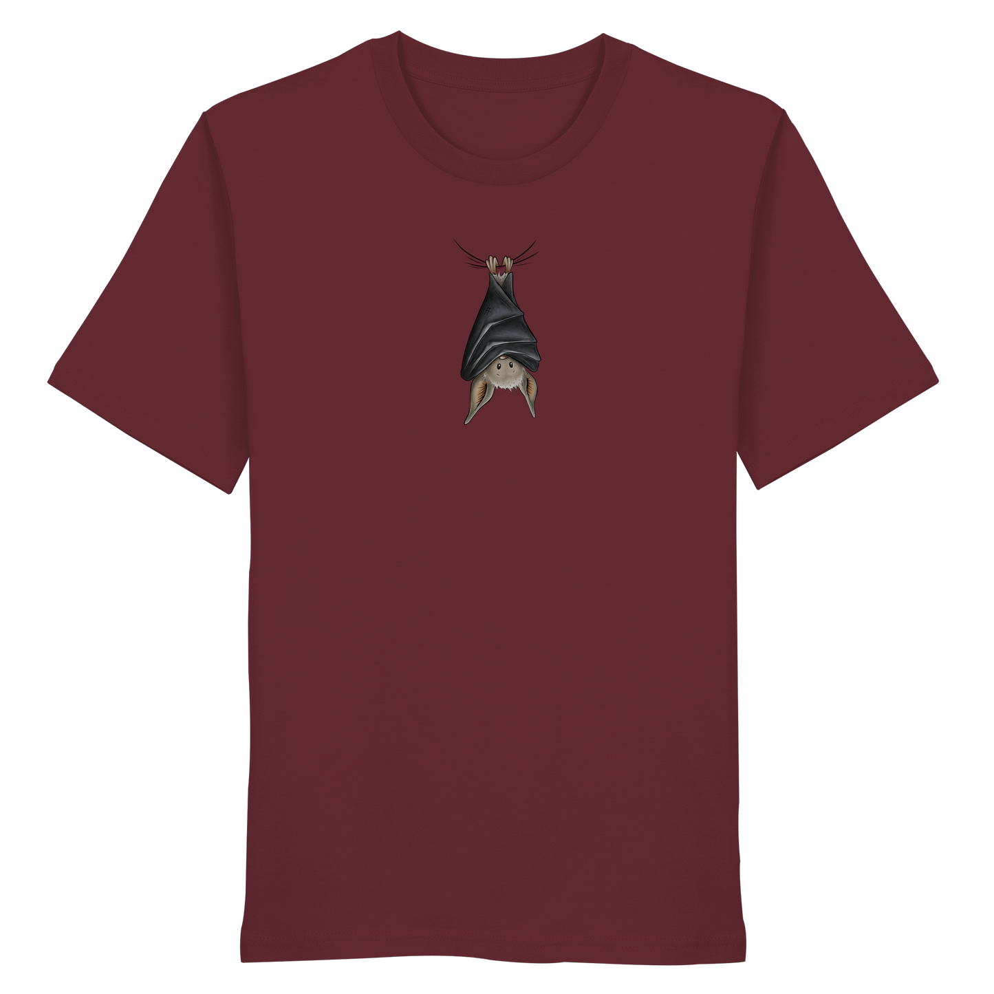 Lustig chillende Fledermaus - Organic Shirt