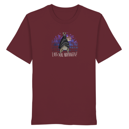 Lass mal abhängen Fledermaus - Organic Shirt