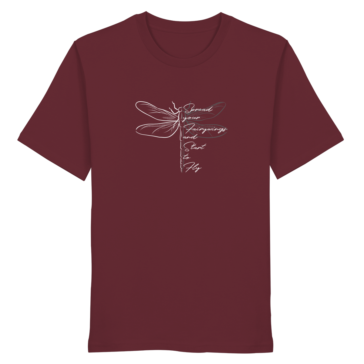 Breite die Flügel aus und flieg los | Libelle - Organic Shirt