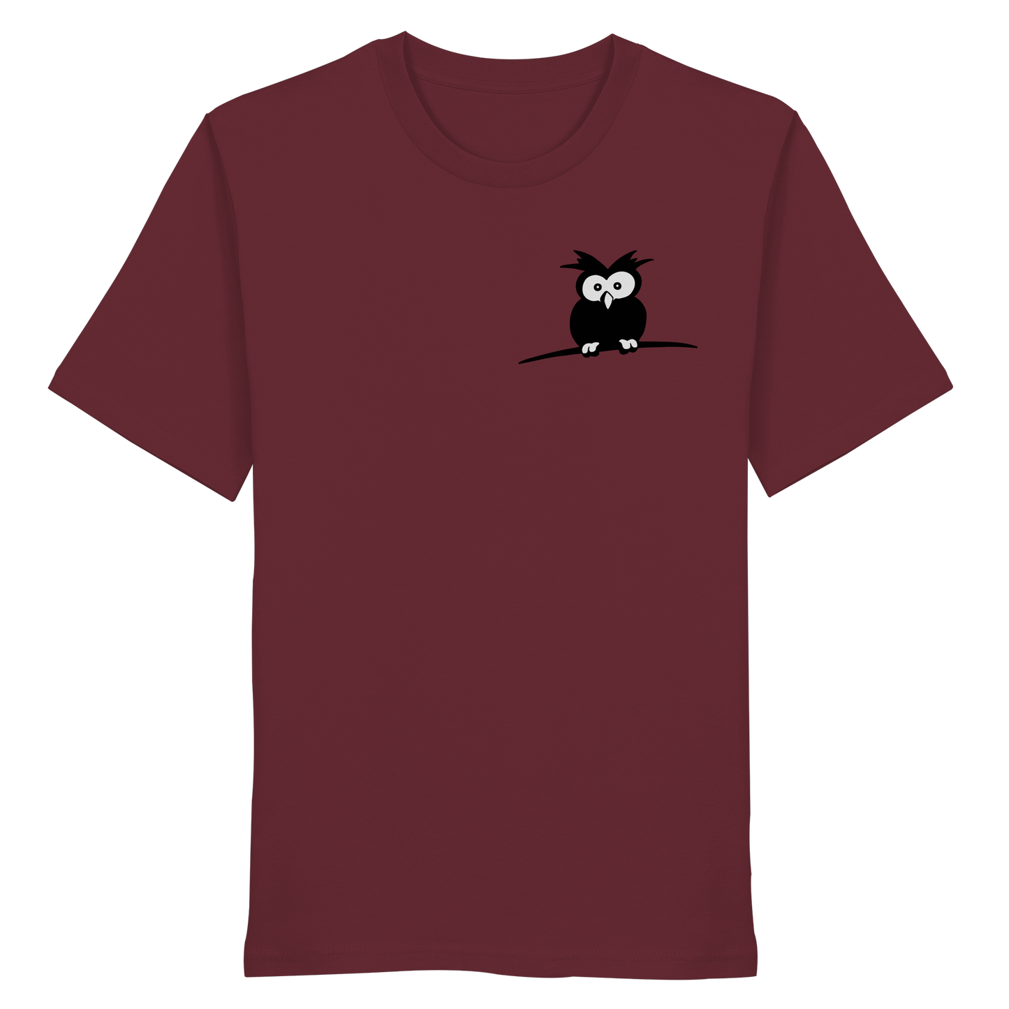 Kleine struppige Eule - Organic Shirt