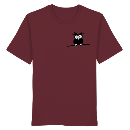 Kleine struppige Eule - Organic Shirt