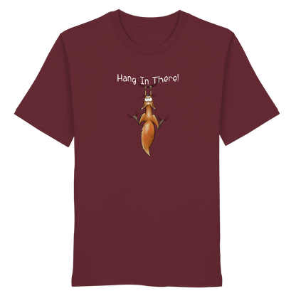 Hang In There | Lässiges Eichhörnchen - Organic Shirt