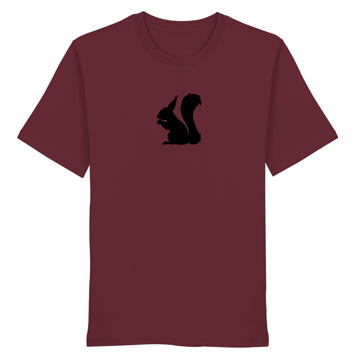 Eichhörnchen Silhouette - Organic Shirt