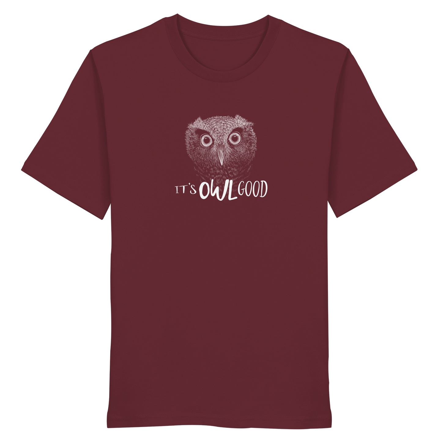 OWL Good | Kritzel-Kunst-Eule - Organic Shirt