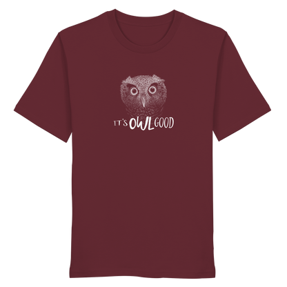 OWL Good | Kritzel-Kunst-Eule - Organic Shirt